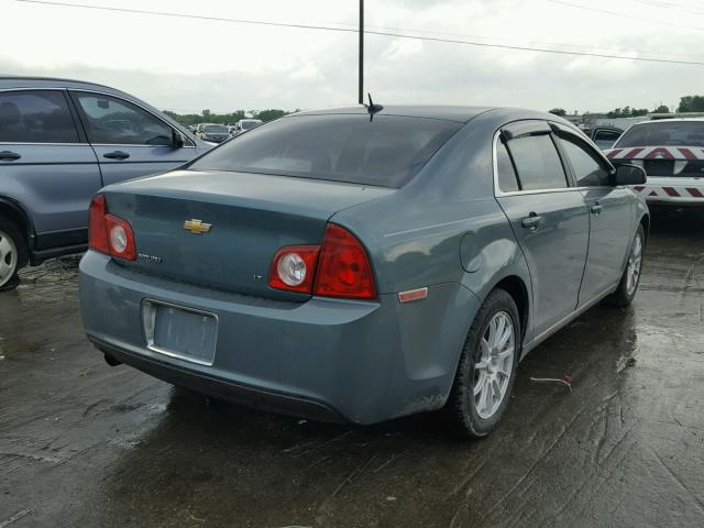 1G1ZH57BX9F145327 - 2009 CHEVROLET MALIBU 1LT ლურჯი ფოტო 4
