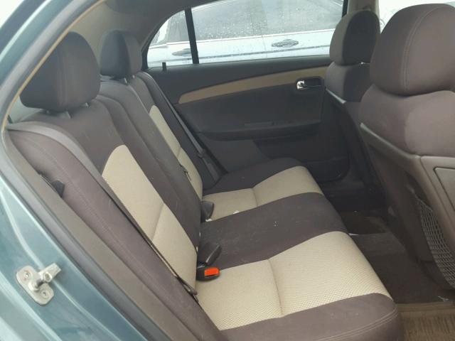 1G1ZH57BX9F145327 - 2009 CHEVROLET MALIBU 1LT ლურჯი ფოტო 6