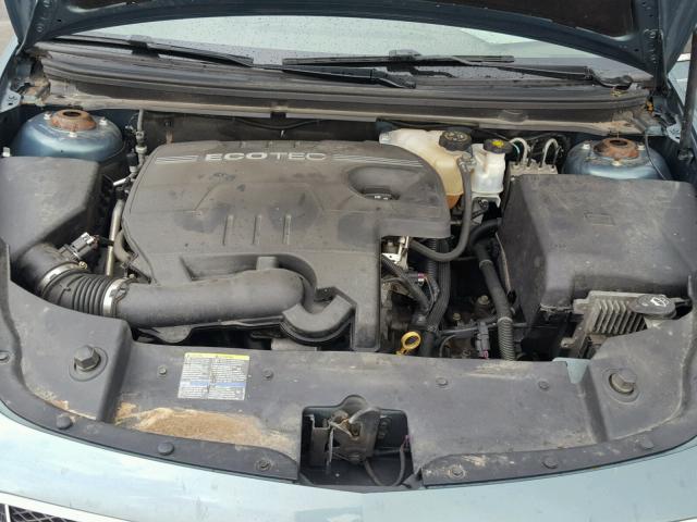 1G1ZH57BX9F145327 - 2009 CHEVROLET MALIBU 1LT ლურჯი ფოტო 7
