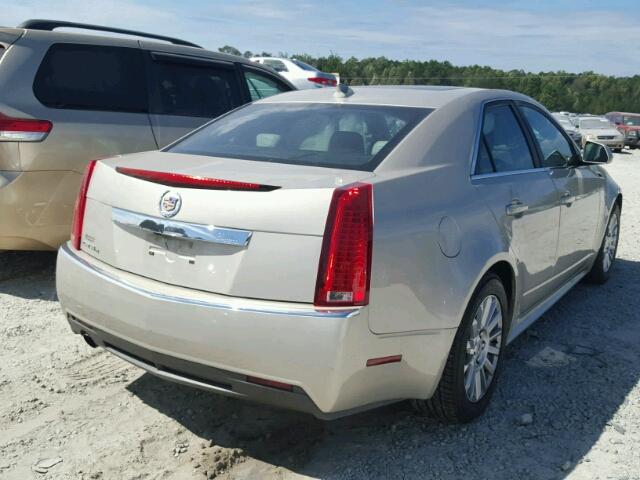 1G6DG5E58D0128820 - 2013 CADILLAC CTS LUXURY BEIGE photo 4