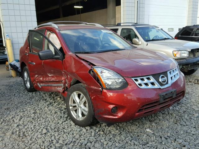 JN8AS5MV5FW251270 - 2015 NISSAN ROGUE SELE RED photo 1