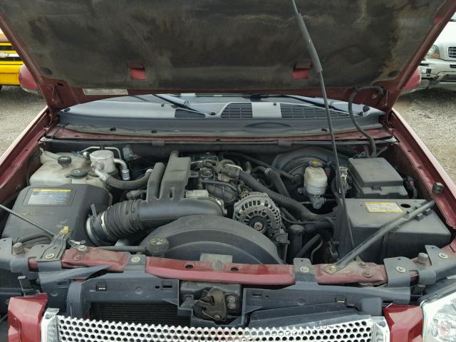 1GKET66M466137219 - 2006 GMC ENVOY DENA BURGUNDY photo 7