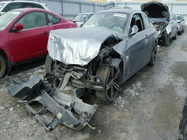 WBAWB735X7P022283 - 2007 BMW 335 I GRAY photo 2