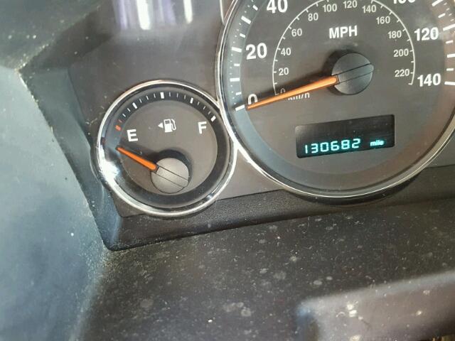 1J8HH58P87C585292 - 2007 JEEP COMMANDER შავი ფოტო 8