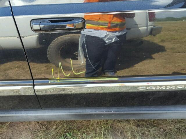 1J8HH58P87C585292 - 2007 JEEP COMMANDER შავი ფოტო 9