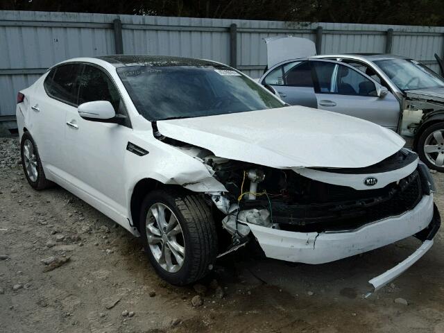 5XXGN4A72DG214866 - 2013 KIA OPTIMA EX WHITE photo 1