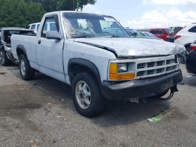 1B7HL26Y8NS586932 - 1992 DODGE DAKOTA GRAY photo 1