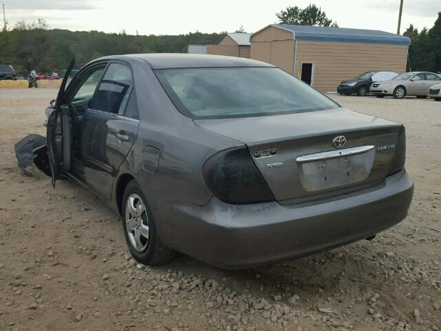 4T1BE32K44U881452 - 2004 TOYOTA CAMRY LE GRAY photo 3