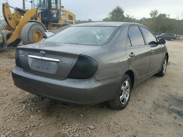4T1BE32K44U881452 - 2004 TOYOTA CAMRY LE ნაცრისფერი ფოტო 4
