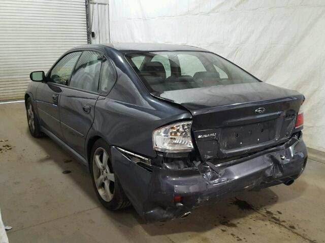 4S3BL626197217453 - 2009 SUBARU LEGACY 2.5 BLACK photo 3