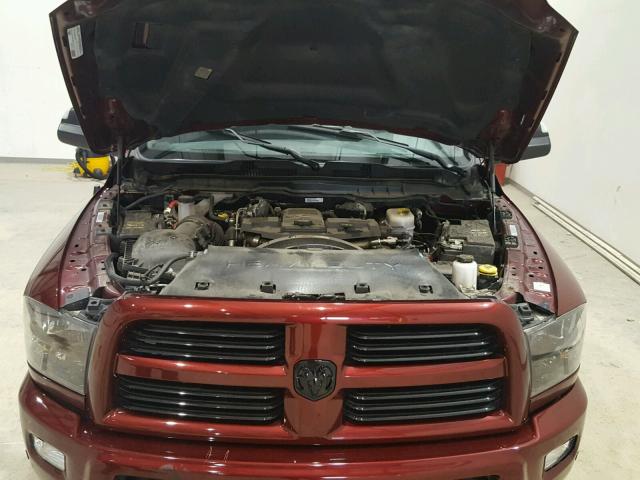 3C6UR5DL3HG586068 - 2017 RAM 2500 SLT MAROON photo 7