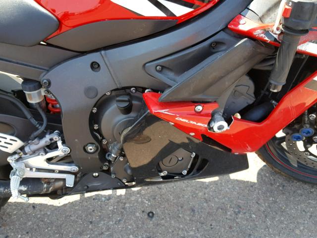 JYARJ06E04A018498 - 2004 YAMAHA YZFR6 L RED photo 7