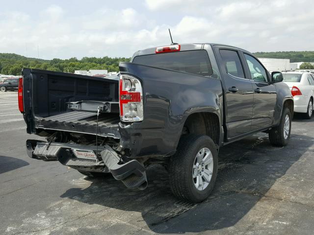 1GCGSCE13G1100190 - 2016 CHEVROLET COLORADO L GRAY photo 4