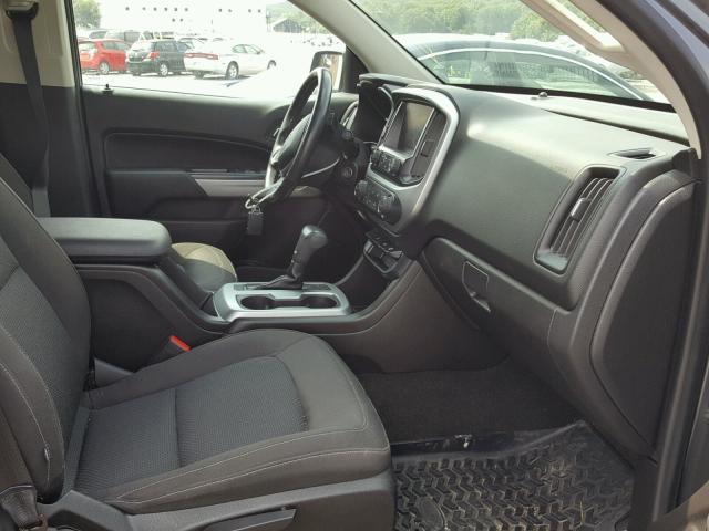 1GCGSCE13G1100190 - 2016 CHEVROLET COLORADO L GRAY photo 5
