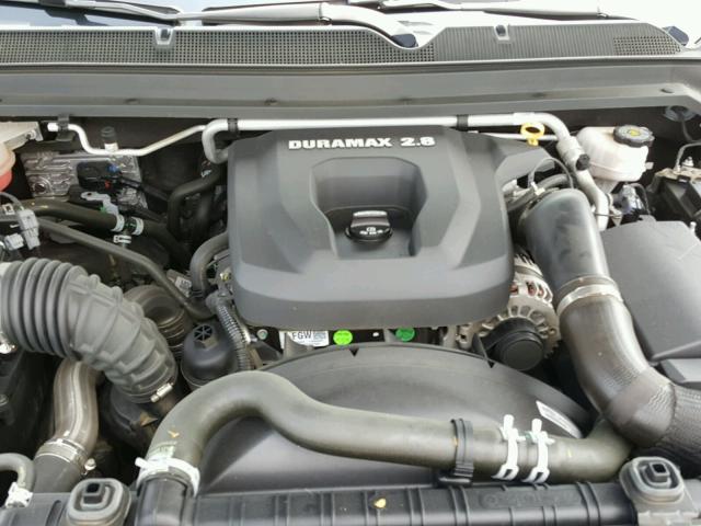 1GCGSCE13G1100190 - 2016 CHEVROLET COLORADO L GRAY photo 7