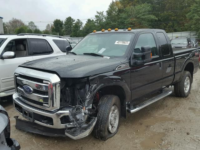 1FT7X2B6XGEC78196 - 2016 FORD F250 SUPER BLACK photo 2