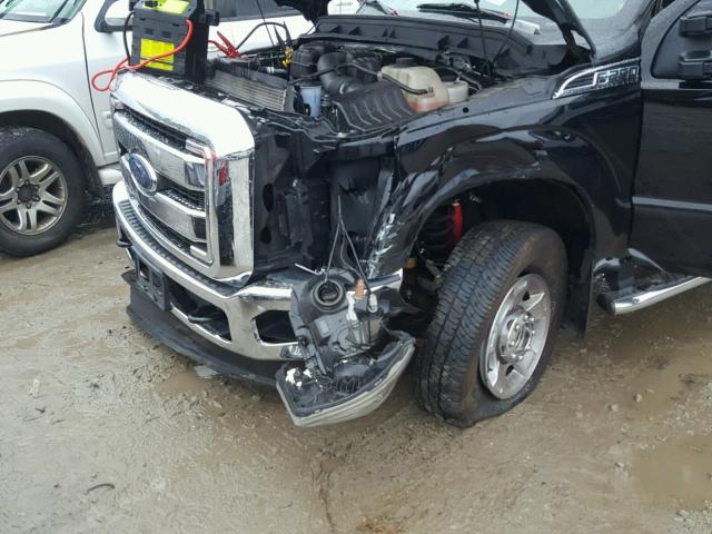 1FT7X2B6XGEC78196 - 2016 FORD F250 SUPER BLACK photo 9