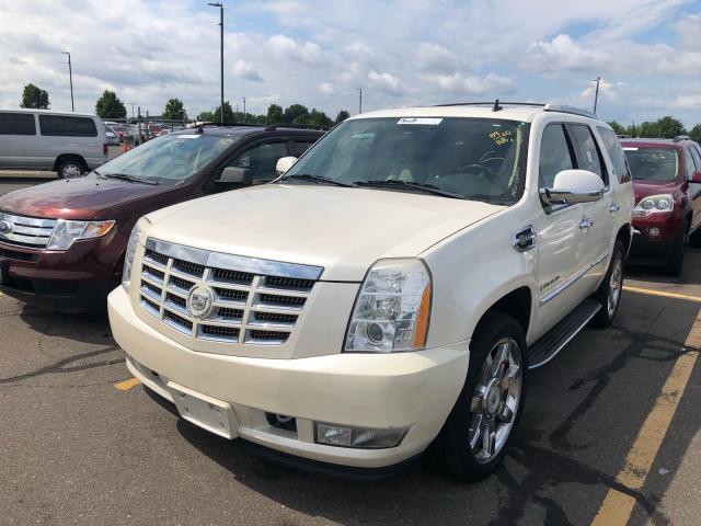 1GYFK43579R194242 - 2009 CADILLAC ESCALADE H WHITE photo 2