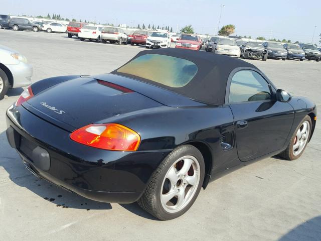 WP0CB29862U660146 - 2002 PORSCHE BOXSTER S BLACK photo 4