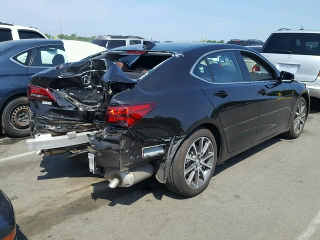 19UUB2F39GA004532 - 2016 ACURA TLX BLACK photo 4