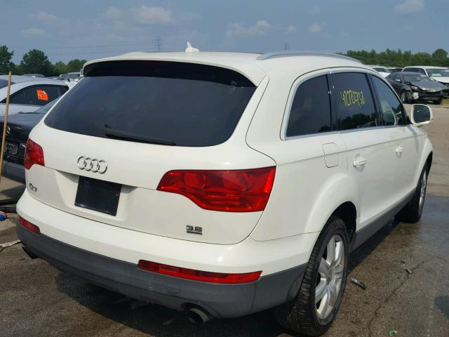 WA1BY74L27D036803 - 2007 AUDI Q7 3.6 QUA WHITE photo 4