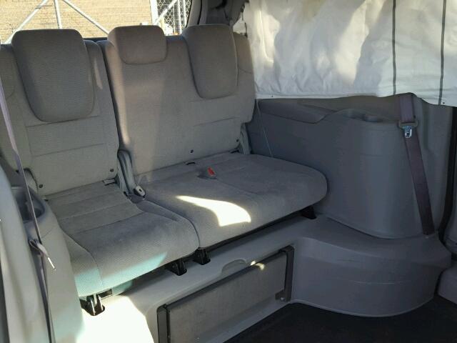 5FNRL5H40CB016594 - 2012 HONDA ODYSSEY EX BLUE photo 6