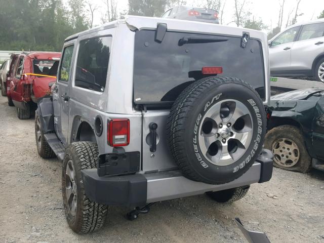 1C4GJWBG3JL925560 - 2018 JEEP WRANGLER S 灰色 照片 3