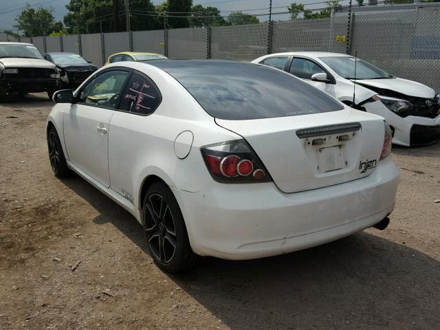 JTKDE167780237375 - 2008 TOYOTA SCION TC 白色 照片 3