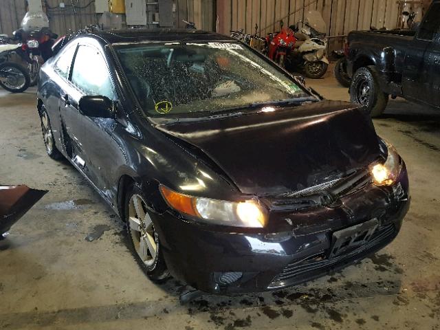 2HGFG12948H563200 - 2008 HONDA CIVIC EXL 黑色 照片 1