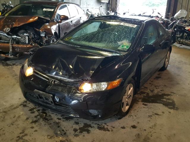 2HGFG12948H563200 - 2008 HONDA CIVIC EXL 黑色 照片 2