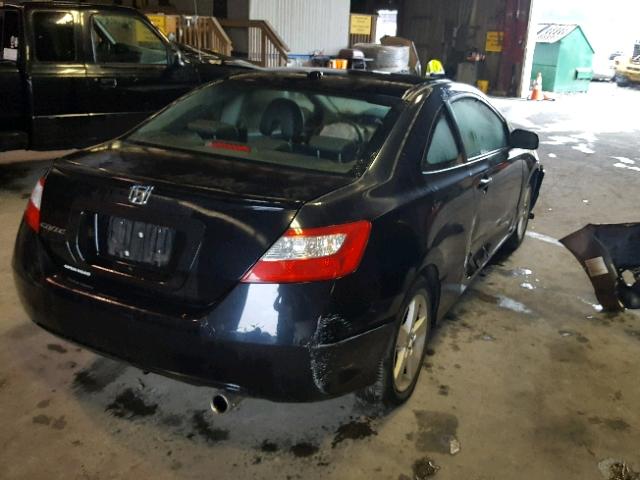 2HGFG12948H563200 - 2008 HONDA CIVIC EXL 黑色 照片 4
