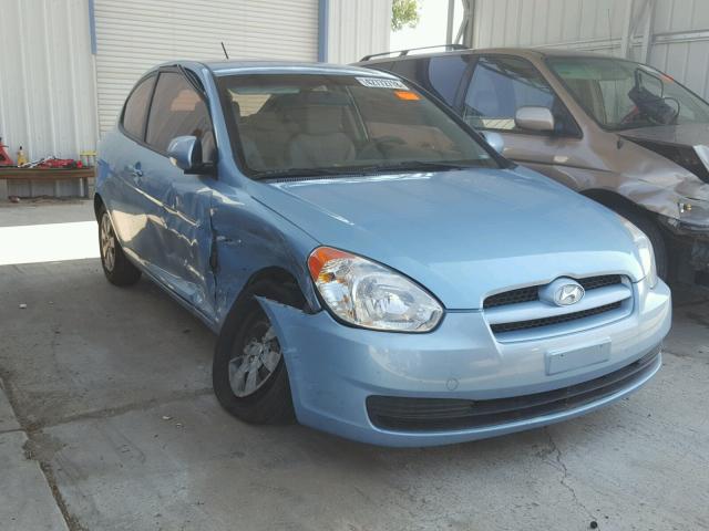 KMHCM3AC6AU179291 - 2010 HYUNDAI ACCENT BLU TEAL photo 1