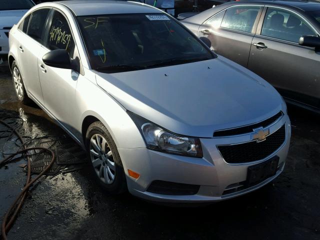 1G1PC5SH3B7267979 - 2011 CHEVROLET CRUZE LS SILVER photo 1