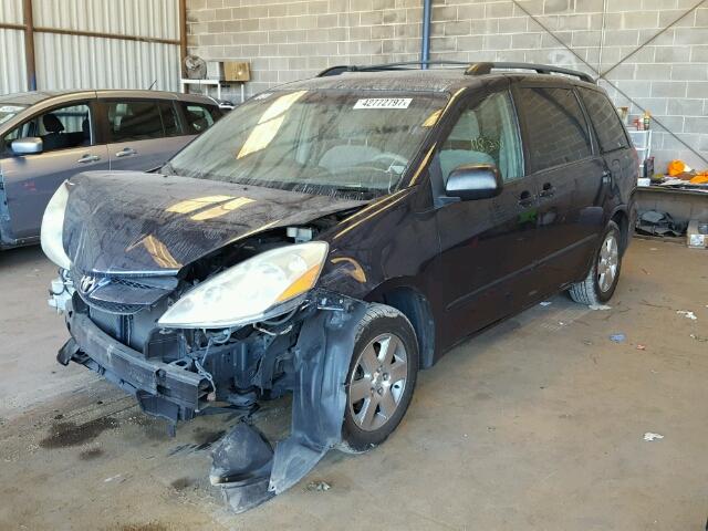 5TDZA23C56S395188 - 2006 TOYOTA SIENNA CE BLUE photo 2