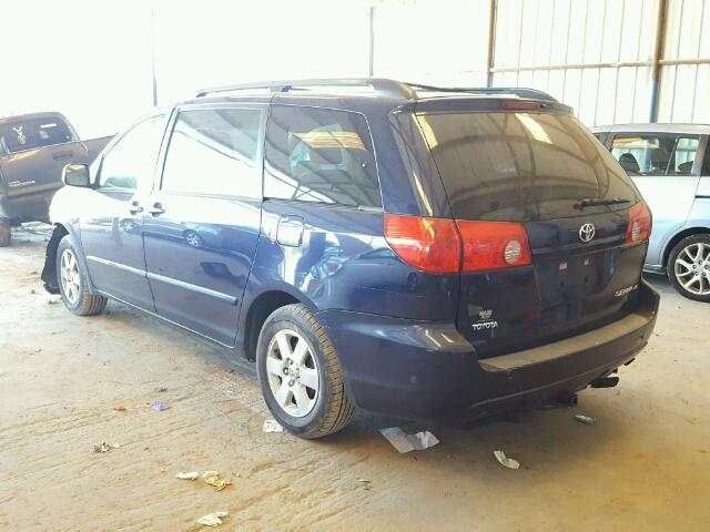 5TDZA23C56S395188 - 2006 TOYOTA SIENNA CE BLUE photo 3