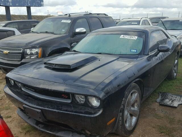 2C3CDYBT4DH663343 - 2013 DODGE CHALLENGER BLACK photo 2