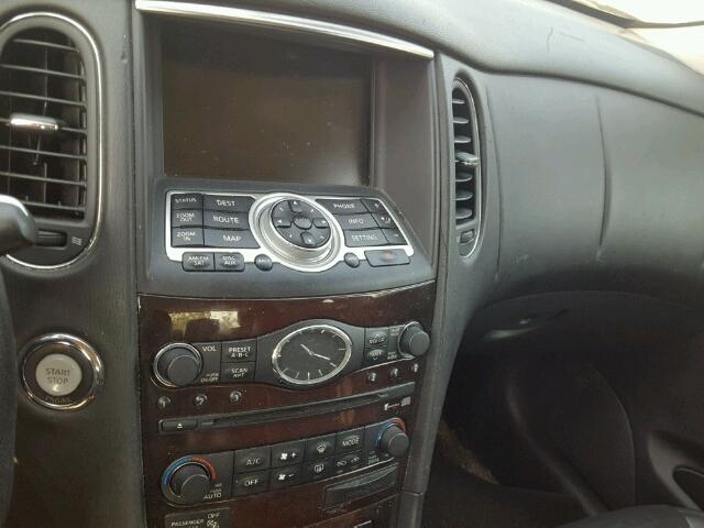 JNKAJ09E78M306261 - 2008 INFINITI EX35 BASE SILVER photo 9