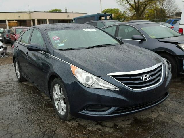 5NPEB4AC0BH015877 - 2011 HYUNDAI SONATA GLS CHARCOAL photo 1