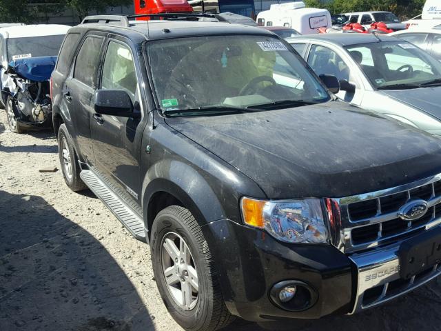 1FMCU59H58KC63488 - 2008 FORD ESCAPE BLACK photo 1