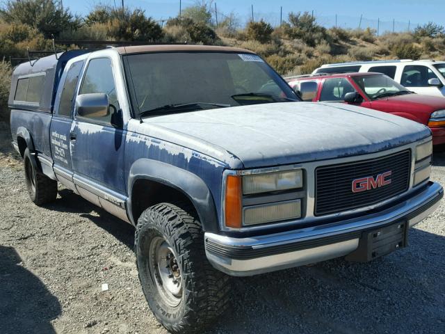 2GTGK29K3P1506395 - 1993 GMC SIERRA K25 BLUE photo 1