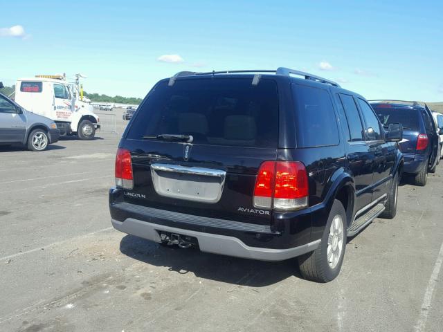 5LMEU78HX3ZJ33905 - 2003 LINCOLN AVIATOR BLACK photo 4