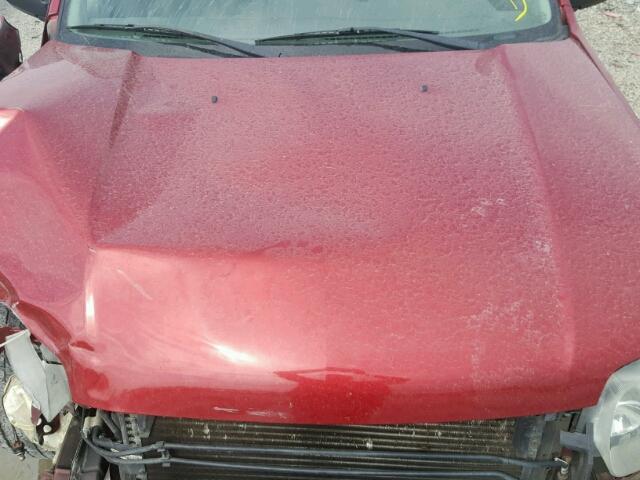 1FMYU03176KA22033 - 2006 FORD ESCAPE XLT RED photo 7