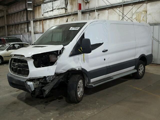 1FTNR1ZM0FKA56864 - 2015 FORD TRANSIT T- WHITE photo 2