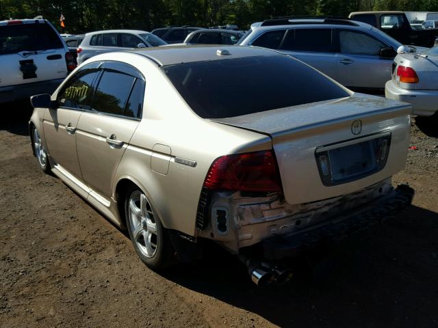 19UUA65595A007277 - 2005 ACURA TL GOLD photo 3