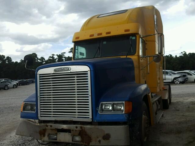 1FUYDZYB2VP858174 - 1997 FREIGHTLINER CONVENTION YELLOW photo 2