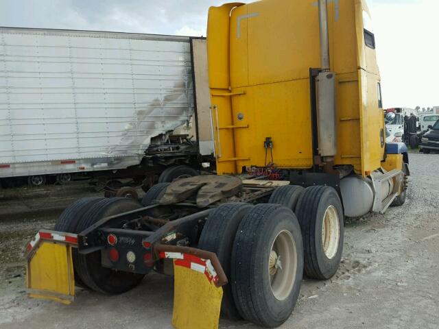 1FUYDZYB2VP858174 - 1997 FREIGHTLINER CONVENTION YELLOW photo 4