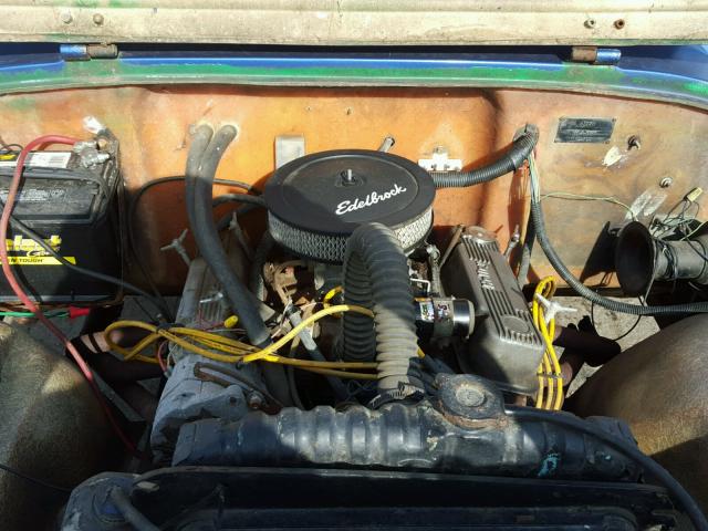 8322A16702 - 1966 JEEP CJ5 BLUE photo 7