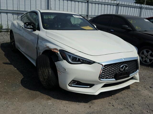 JN1EV7ELXJM390993 - 2018 INFINITI Q60 PREMIU WHITE photo 1