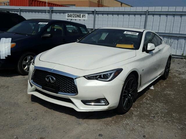 JN1EV7ELXJM390993 - 2018 INFINITI Q60 PREMIU WHITE photo 2