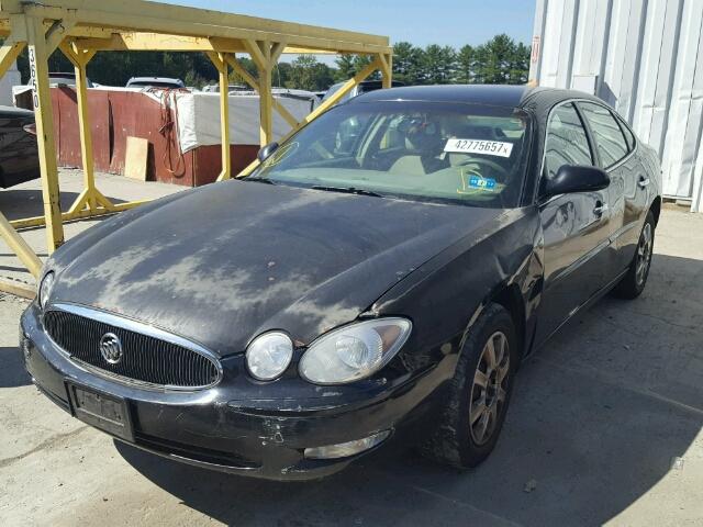 2G4WC582161221569 - 2006 BUICK LACROSSE C BLACK photo 2